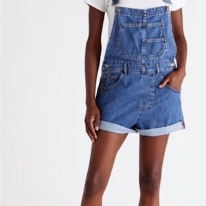 We The Free Blue Denim Women's Overalls
